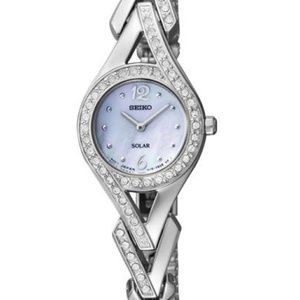 NWT Mother of Pearl Seiko Watch